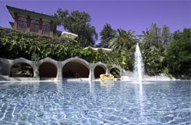 Pool at Pestana Palace Hotel Lisboa Portugal